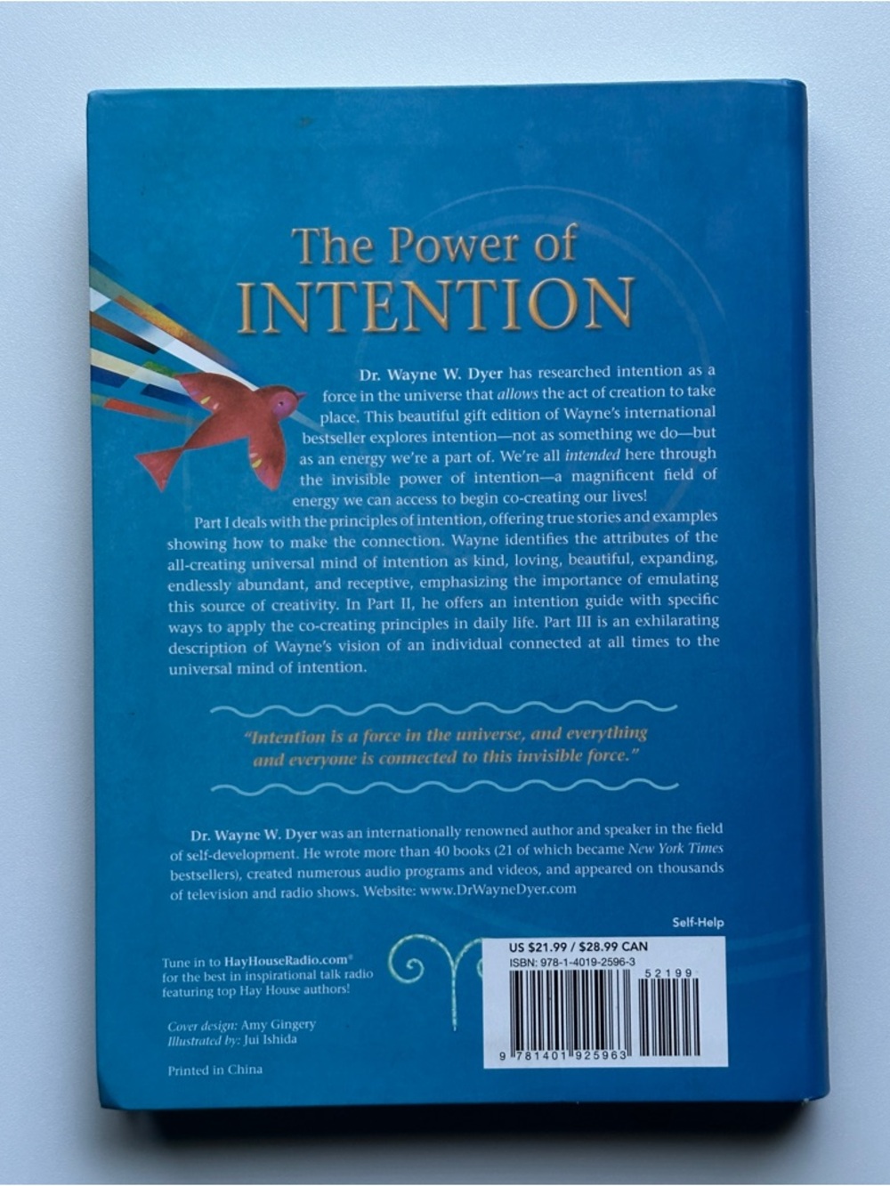 The Power of Intention by Wayne W. Dyer | Spirituality | Hardcover Book - Picture 2 of 11